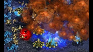 EPIC - Team Zerg vs Protoss Battle!  Bisu Soma Queen Stork Best Mini Beast - StarCraft - Brood War