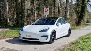 First six months with my Tesla Model 3 Long Range - New 20" wheels set!