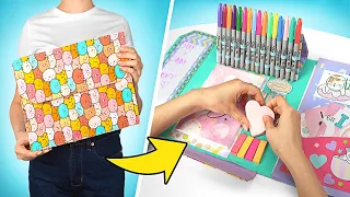 PROSTY I ZACHWYCAJĄCY SZKOLNY ORGANIZER DIY!