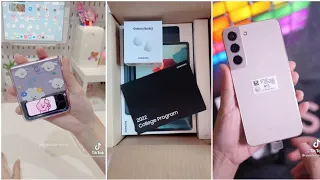 ASMR unboxing Samsung • Tik Tok