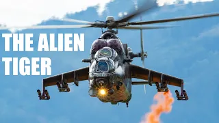 Czech Air Force - Mil Mi-24V ALIEN TIGER & Mil Mi-17 Display - AIRPOWER22