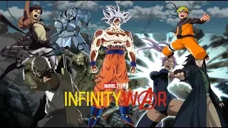 Anivengers: Infinity War - Goku Arrives to the Battlefield