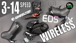 12-13-14 SPEED SRAM and Shimano Alternative - WHEELTOP EDS-TX Wireless Electronic Drivetrain Kit