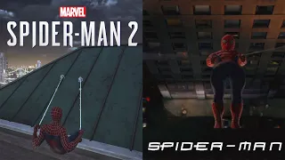 Re-Creating the Iconic Bridge Slingshot Scene from Spider-Man 2002 in Spider-Man 2 PS5