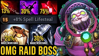 OMG This Build Turns Pudge Into A Raid Boss 1vs5 | Pudge Official
