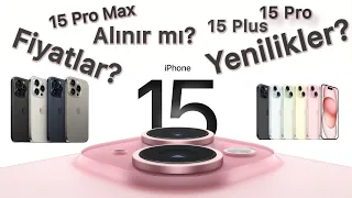 iPhone 15 Pro Max ve iPhone 15 Ailesi  Özellikleri, Fiyatları, Yenilikler ve Tanıtımı