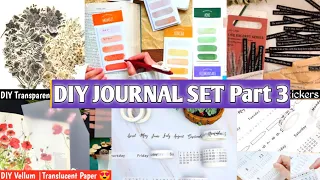 How to make Journal Set at home 🌟 DIY Bullet Journal Supplies #craftersworld #diy #journalsupplies