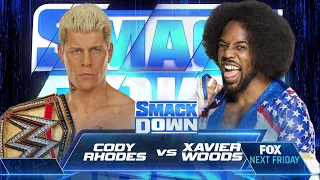 WWE2K24 | Cody Rhodes vs. Xavier Woods | One On One Match