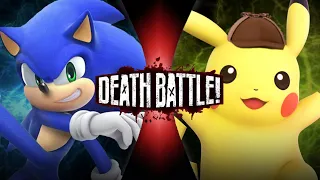 Fan Made Death Battle Trailers S3: Movie Sonic VS Detective Pikachu