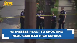 'It's not safe': Witnesses react to shooting blocks from Garfield High School