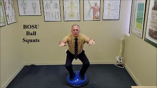 BOSU Ball Squats