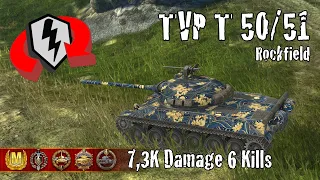 TVP T 50/51  |  7,3K Damage 6 Kills  |  WoT Blitz Replays