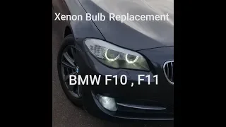 DIY - BMW F10 Xenon Bulb Replacement