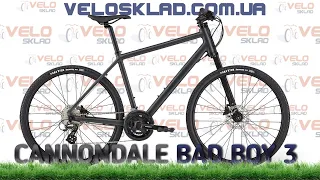 Обзор велосипеда Cannondale Bad Boy 3 - одноногий пират, стильный велик для городских покатушек.