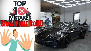 10 Huge Mistakes To Avoid While Polishing Your Car! Paint Correction 101.