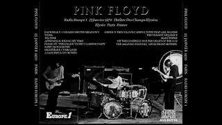 Pink Floyd Paris 23 January 1970 Radio Show