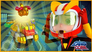 Dinocore Cartoon | Krono Takes Controll | Power Rangers Cartoon | Super Heroes Cartoons