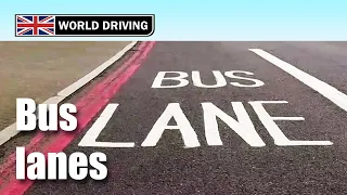 When To Drive in Bus Lanes - Includes UK Driving Test Advice