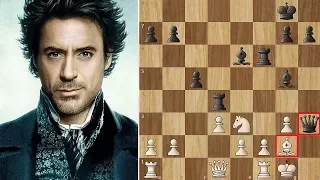 Sherlock Holmes vs Professor James Moriarty - A Game of Shadows