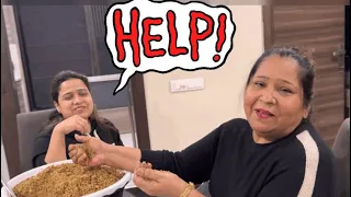 HELP!!!! Aapki help ki jarurat hai ab 😣 | Alsi Ki Pinni Recipe | Sakshi Lehri Vlogs