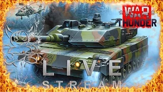 War Thunder - Современные танки и вертолёты ! [Стрим Ezida & Omero]