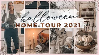 HALLOWEEN HOME TOUR 2021 | HALLOWEEN DECORATIONS | SPOOKY DECORATING IDEAS