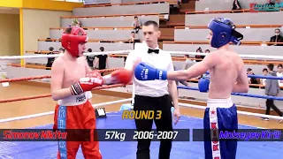 Full Contact Kickboxing Girls 57kg 2006-2007 #kickboxing #juniors #knockout #fight #championship #k1