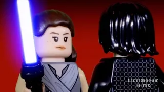 Bricks Animation Films | Lego Star Wars | Rey & Ben Solo Vs Praetorian Guards