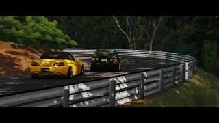 Assetto Corsa 香港HK51 Gunsai Touge Altezza vs s2000