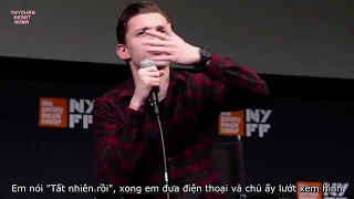 Tom Holland's broken nose