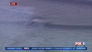 Massive Waves Roll In To San Diego