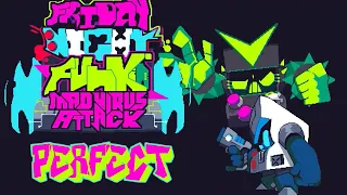 Friday Night Funkin' - Perfect Combo - Mad Virus Attack (VS. 8-bit) Mod [HARD]