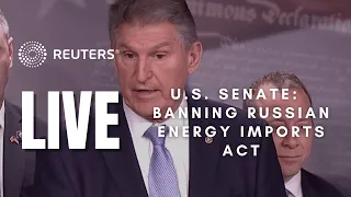 LIVE: U.S. Senators introduce ban on Russian energy imports