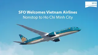 Vietnam Airlines Lands at SFO