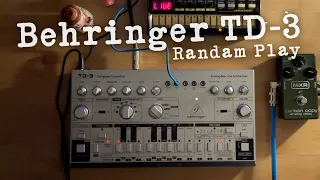 Random Play Behringer TD-3 with volca beats / Acid Techno