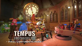 Tempus - Ghostbusters Ride ⏰🖤👻 [Shooting Dark Ride] | Planet Coaster