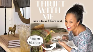 Thrifting Home Decor | I Finally Found It! **HUGE HAUL** From The Thrift Store