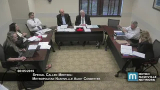 06/05/19 Metropolitan Nashville Audit Committee