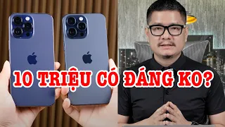 Tư vấn điện thoại: iPhone 14 Pro Max thêm 10 triệu lên 15 Pro Max đáng ko?