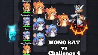 MONO RAT vs C4 PINO! (CO-OP Expedition - Challenge 4) | ft. @tsu013 , Ryomiris & Tryhard ψ(｀∇´)ψ