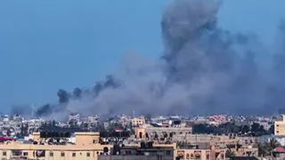 Airstrikes Hit Rafah Crossing Ahead Of Israeli Troops' Ground Invasion, Killing 22