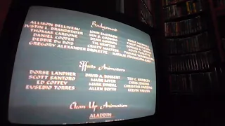 Closing to Aladdin 1993 VHS (Version #2)