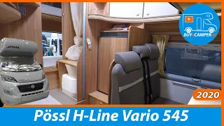 4 Berths | 5.4 meter | Poessl H Line Vario 545 | Campervan Tour | bestseller