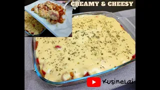 NO BAKE MACARONI with WHITE SAUCE | The best Macaroni Recipe!