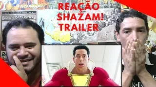 Reação + Comentários do trailer de Shazam! #SDCC2018
