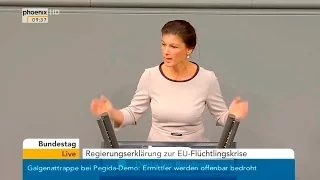 Сара Вагенкнехт: Мне страшно за будущее Германии