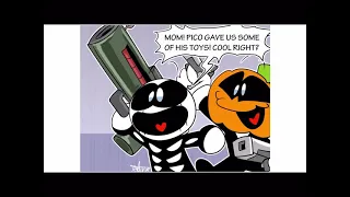 Pico being a dad | Friday night funkin comic dub | read description