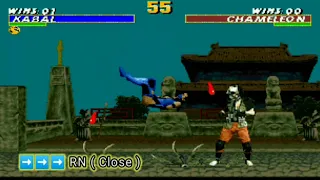 Kabal_ All_Fatality 😘 Ultimate Mortal Kombat Trilogy ( Sega Genesis Rom Hack v23 )