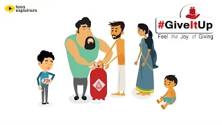 #GiveItUp for India - Feel the Joy of Giving