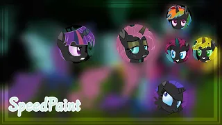 MLP ~A Changeling Halloween~  (Speedpaint)(Base Edit)